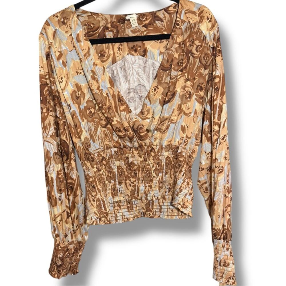 Anthropologie Tiny Valentina Surplice Top - Picture 3 of 5
